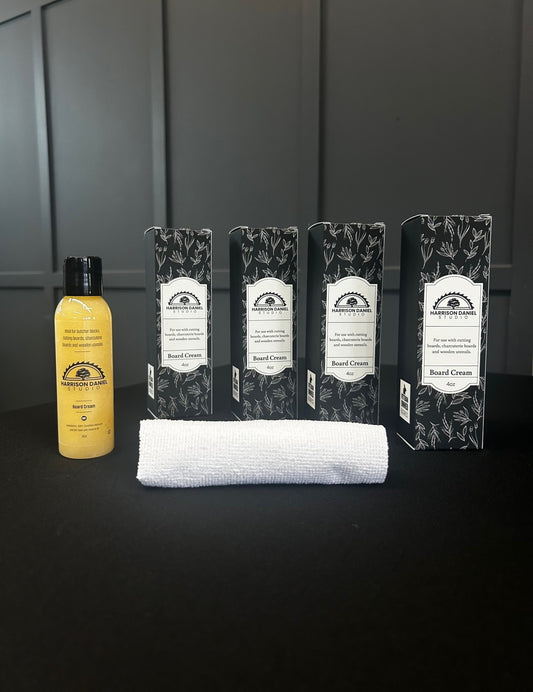 4 Pack - Cutting/Charcuterie Board Cream